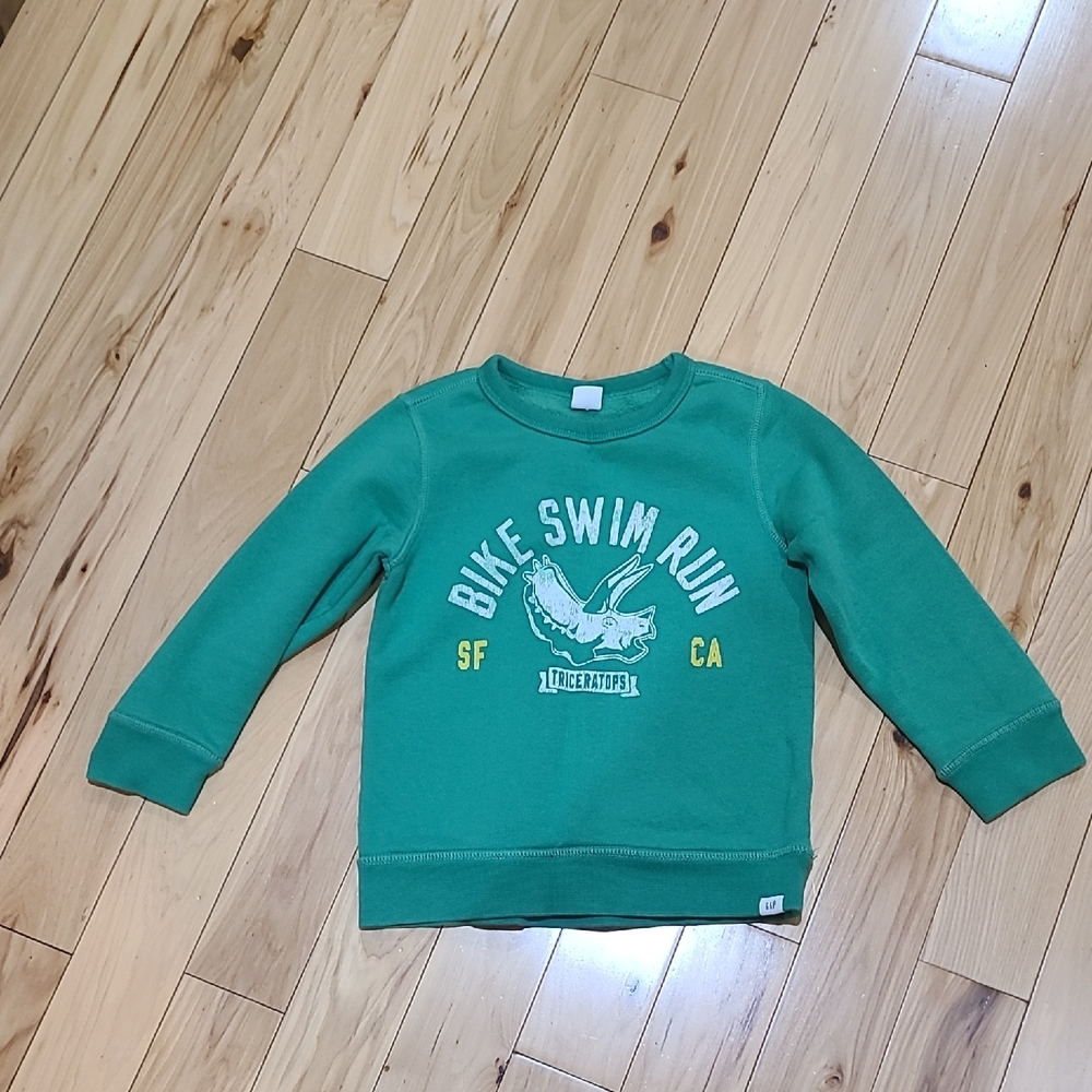 Green Graphic Sweatshirt